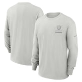 Las Vegas Raiders Essential Heavy Max90 Long Sleeve T-Shirt | NFL Outlet