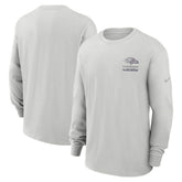 Baltimore Ravens Essential Heavy Max90 Long Sleeve T-Shirt | NFL Online