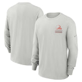 Cleveland Browns Essential Heavy Max90 Long Sleeve T-Shirt | NFL Outlet