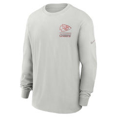 Kansas City Chiefs Essential Heavy Max90 Long Sleeve T-Shirt | NFL US