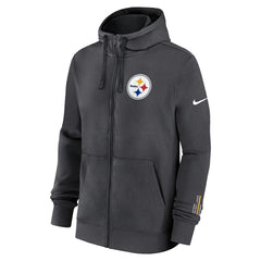 Pittsburgh Steelers Primetime Club Full-Zip Hoodie | NFL On sale