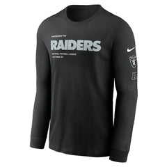 Las Vegas Raiders Play to Win Essential Long Sleeve T-Shirt | NFL New