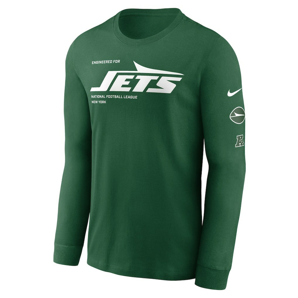 New York Jets Play to Win Essential Long Sleeve T-Shirt | NFL Sale