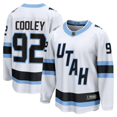Logan Cooley Utah Mammoth Fanatics Away Breakaway Player Jersey - NHL Jerseys