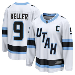 Clayton Keller Utah Mammoth Fanatics Away Breakaway Player Jersey - NHL Jerseys