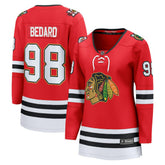 Connor Bedard Chicago Blackhawks Fanatics Women's Centennial Breakaway Player Jersey - NHL Jerseys