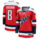 Alexander Ovechkin Washington Capitals Fanatics Women's Alternate Breakaway Player Jersey - NHL Jerseys