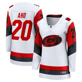 Sebastian Aho Carolina Hurricanes Fanatics Women's Away Breakaway Jersey - NHL Jerseys