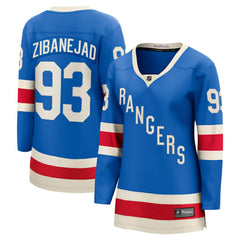 Mika Zibanejad New York Rangers Fanatics Women's Centennial Breakaway Jersey - NHL Jerseys