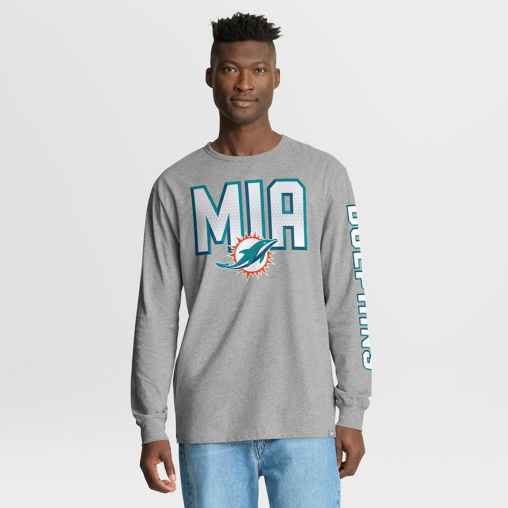 Miami Dolphins Hometown Sweep Legacy Long Sleeve T-Shirt | NFL Sale