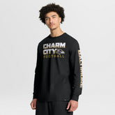 Baltimore Ravens Hometown Sweep Legacy Long Sleeve T-Shirt | NFL Hot