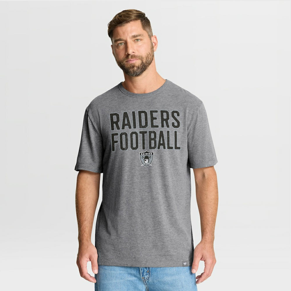 Las Vegas Raiders First Down Tribute Tri-Blend T-Shirt | NFL Online