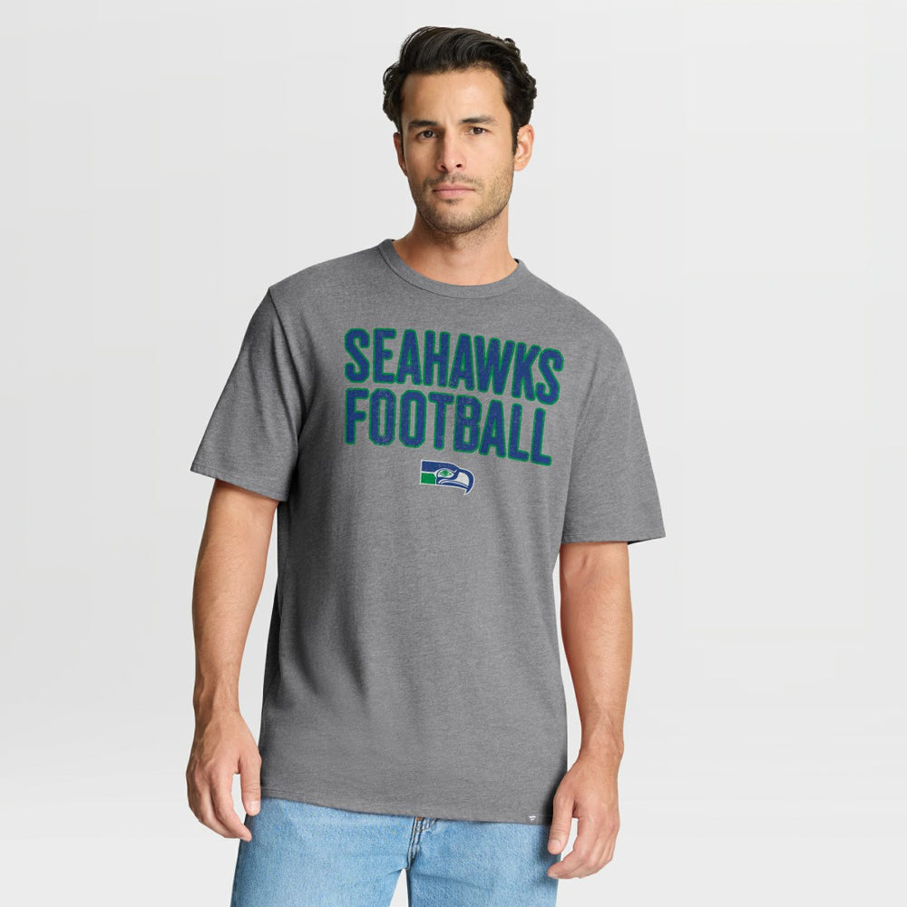 Seattle Seahawks First Down Tribute Tri-Blend T-Shirt | NFL Near me