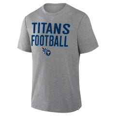 Tennessee Titans First Down Tribute Tri-Blend T-Shirt | NFL New