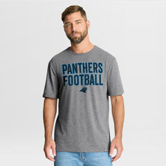 Carolina Panthers First Down Tribute Tri-Blend T-Shirt | NFL US