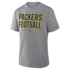 Green Bay Packers First Down Tribute Tri-Blend T-Shirt | NFL Sale
