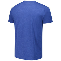 Royal Josh Hart/Mikal Bridges/Jalen Brunson New York Knicks Homage Unisex Triple Threat Tri-Blend T-Shirt | NBA