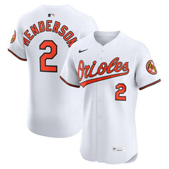 Gunnar Henderson Baltimore Orioles Nike Home Elite Jersey - MLB Jerseys