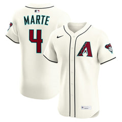 Ketel Marte Arizona Diamondbacks Nike Home Elite Jersey - MLB Jerseys