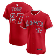 Mike Trout Los Angeles Angels Nike Alternate Elite Jersey - MLB Jerseys