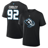 Logan Cooley Utah Mammoth Fanatics Authentic Stack Name & Number T-Shirt - NHL T-shirts