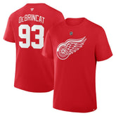 Alex DeBrincat Detroit Red Wings Fanatics Authentic Stack Name & Number T-Shirt - NHL T-shirts