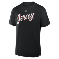 Jacob Markstrom New Jersey Devils Fanatics Authentic Stack Name & Number T-Shirt - NHL T-shirts