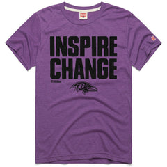 Baltimore Ravens Homage Unisex 2024 Inspire Change Tri-Blend T-Shirt | NFL Near me