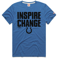 Indianapolis Colts Homage Unisex 2024 Inspire Change Tri-Blend T-Shirt | NFL Online