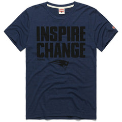 New England Patriots Homage Unisex 2024 Inspire Change Tri-Blend T-Shirt | NFL Sale