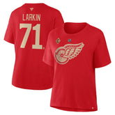 Dylan Larkin Detroit Red Wings Fanatics Women's Authentic Stack Name & Number T-Shirt - NHL T-shirts