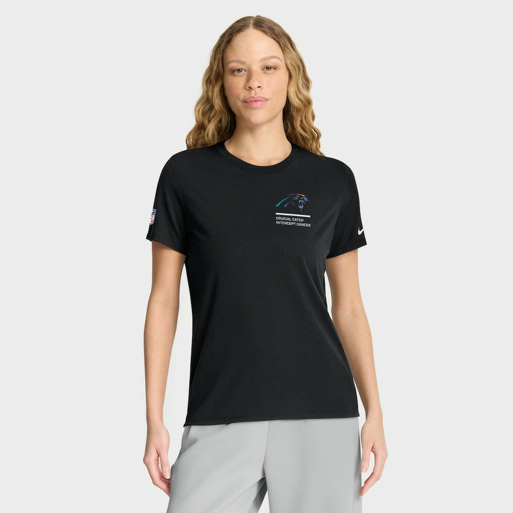 Carolina Panthers Women's 2025 NFL Crucial Catch Tri-Blend Dri-FIT T-Shirt | NFL New