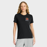 Cincinnati Bengals Women's 2025 NFL Crucial Catch Tri-Blend Dri-FIT T-Shirt | NFL Discount