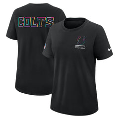 Indianapolis Colts Women's 2025 NFL Crucial Catch Tri-Blend Dri-FIT T-Shirt | NFL Sale
