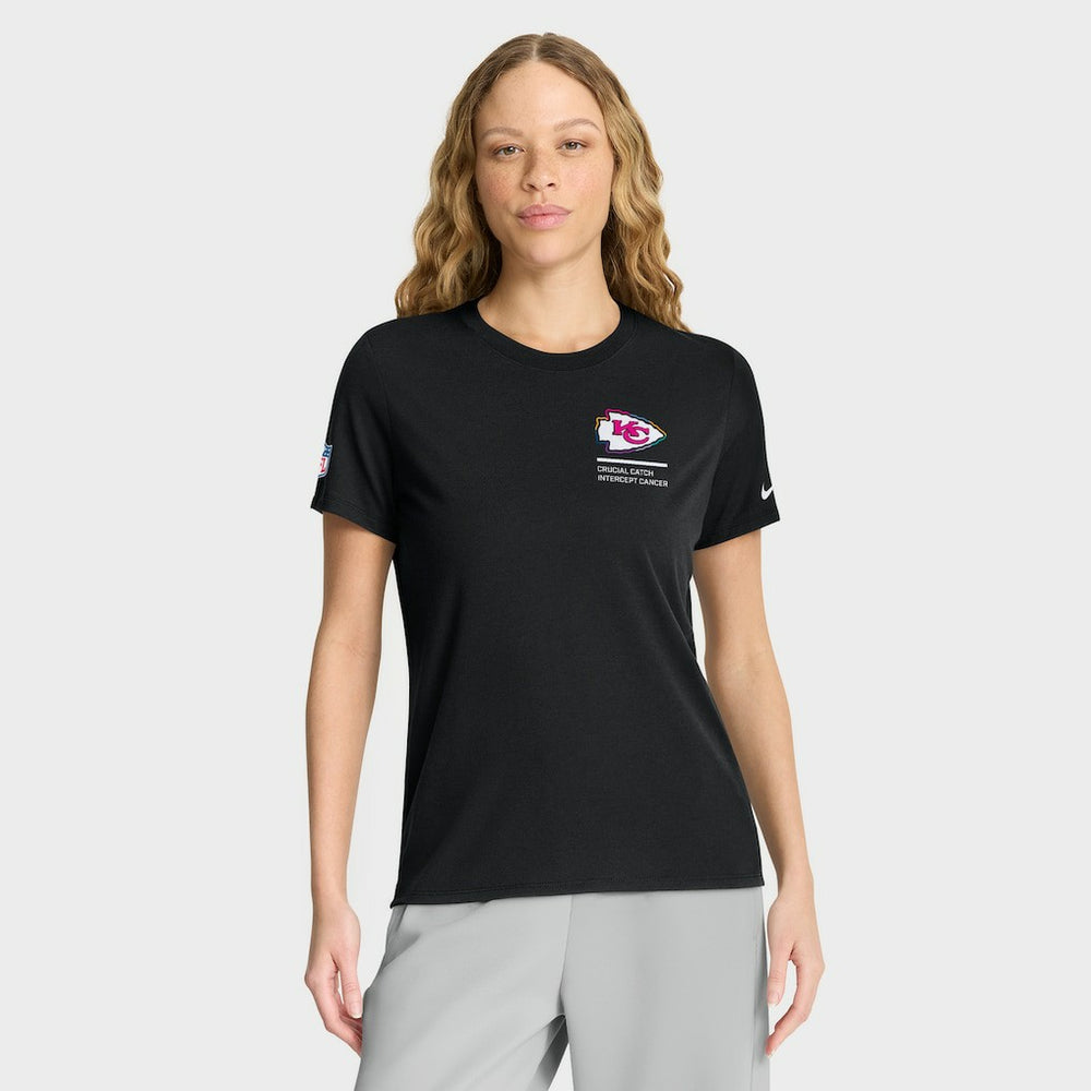Kansas City Chiefs Women's 2025 NFL Crucial Catch Tri-Blend Dri-FIT T-Shirt | NFL On sale