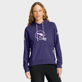 Minnesota Vikings Women's Throwback Sideline Standard Issue Dri-FIT Hoodie | NFL On sale