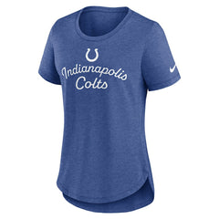 Indianapolis Colts Women's Script Tri-Blend T-Shirt | NFL Sale