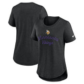 Minnesota Vikings Women's Script Tri-Blend T-Shirt | NFL Near me