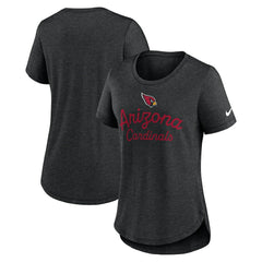 Arizona Cardinals Women's Script Tri-Blend T-Shirt | NFL US