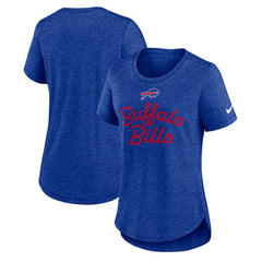 Buffalo Bills Women's Script Tri-Blend T-Shirt | NFL US