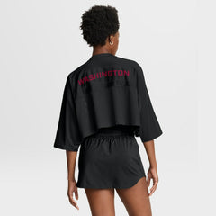 Washington Commanders Women's Primetime Cropped Mesh Dri-FIT Fashion Jersey | NFL Hot