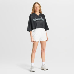 Las Vegas Raiders Women's Primetime Cropped Mesh Dri-FIT Fashion Jersey | NFL On sale