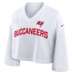 Tampa Bay Buccaneers Women's Primetime Cropped Mesh Dri-FIT Fashion Jersey | NFL US