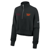 Washington Commanders Women's Primetime Phoenix Half-Zip Sweatshirt | NFL Online