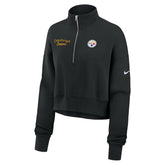 Pittsburgh Steelers Women's Primetime Phoenix Half-Zip Sweatshirt | NFL Discount