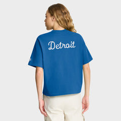 Detroit Lions Women's Rewind Pocket Boxy T-Shirt | NFL Outlet