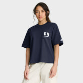 New York Giants Women's Rewind Pocket Boxy T-Shirt | NFL Online