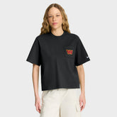 Washington Commanders Women's Rewind Pocket Boxy T-Shirt | NFL Outlet
