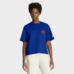 Buffalo Bills Women's Rewind Pocket Boxy T-Shirt | NFL Hot