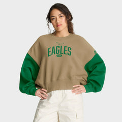 Philadelphia Eagles Women's Oversized Rewind Pullover Sweatshirt | NFL Near me